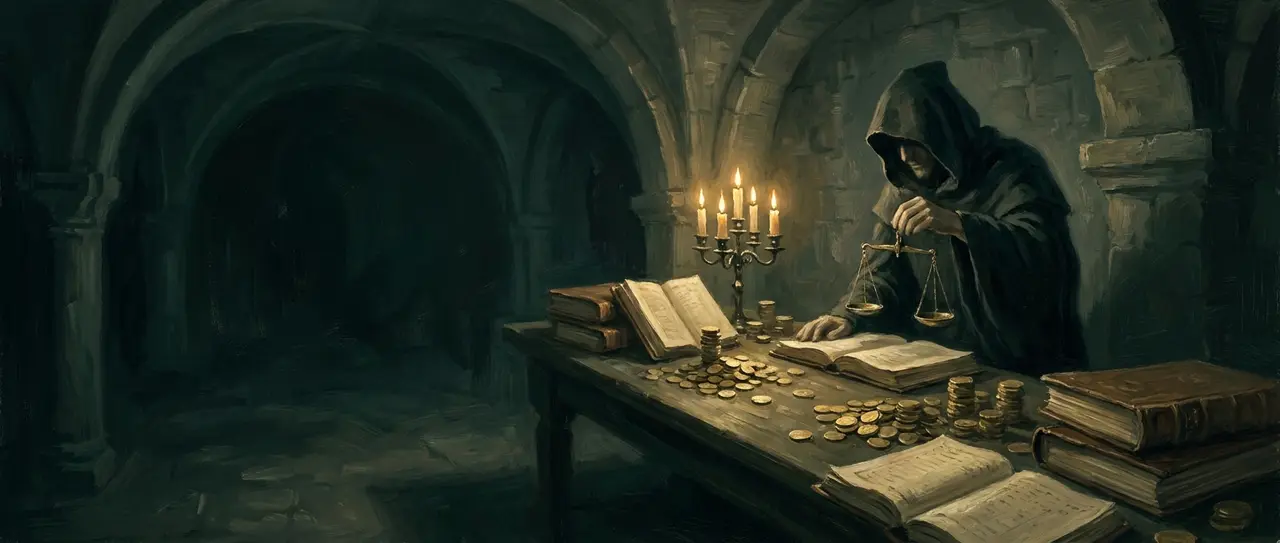 Oil painting for the Ledger hall